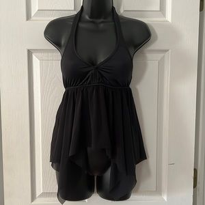 Black Venus tankini top size 6